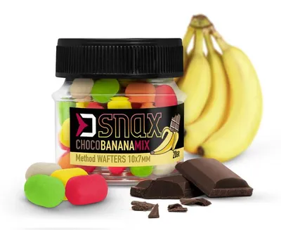 Immagine prodotto di Esca MIX D SNAX WAFT 10x7mm/20g Cioccolato-Banana