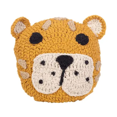 Productafbeelding van KidsDepot Dierenkussen, luipaard, 38 x 38 cm
