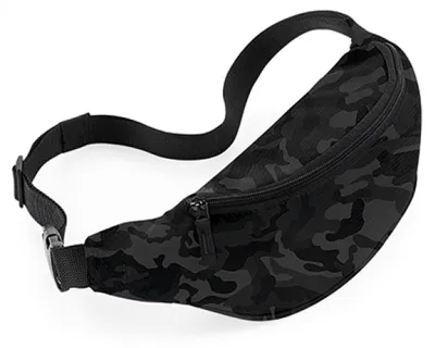 Produktbild von BagBase BG42 | Bauchtasche / Belt Bag / 38 x 14 x 8 cm - Farbe: Midnight Camo - Größe: 38 x 14 x 8 cm