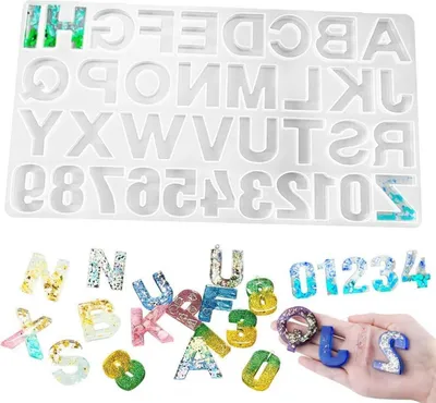 Obrázok produktu pre Silikónová forma List UV živice Mold DIY šperky remeselnícke živice čísla formy