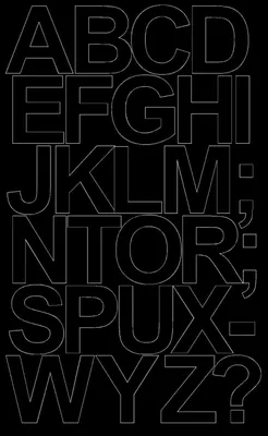 Image de Lettres autocollantes, 12 cm, noir mat