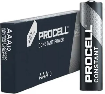 Produktbild von Procell Constant Batterie LR03 Micro AAA Alkaline 1,5V 10er Pack