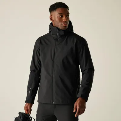Produktbild von Regatta Coriver 3 in 1 Funktionsjacke Herren , Größe:XL, Farbe:Black