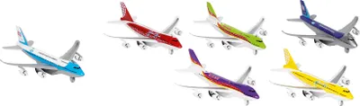 Obrázok produktu pre Flugzeuge mit Licht und Geräusch, Spritzguss, L= 18,5 cm