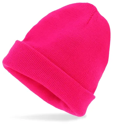 Produktbild von Mütze Neon Pink für Erwachsene - Einheitsgröße