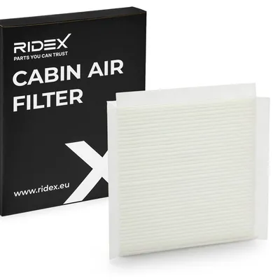 Produktbild von RIDEX 424I0382 Innenraumfilter Pollenfilter für SMART CITY-COUPE (450) FORTWO Coupe (450) CABRIO (450) FORTWO Cabrio (450) Crossblade Cabrio