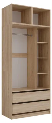 Immagine prodotto di Armadio multifunzione Vicco Elmo Sonoma 50 x 40 cm Set di 3, Model 61355