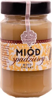 Zdjęcie produktu dla Miód spadziowy mały - Schronisko Bukowina