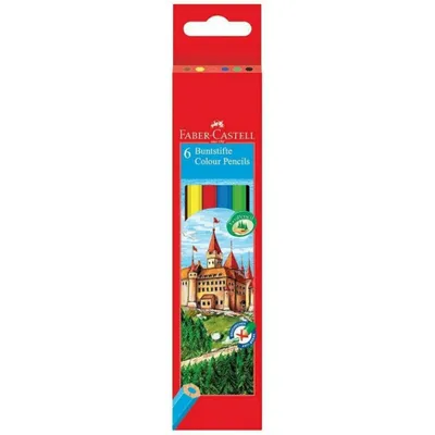 Produktbild von Faber-Castell Buntstifte 6Stk.