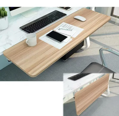Immagine prodotto di Estensione ergonomica per scrivania con cassetto per tastiera