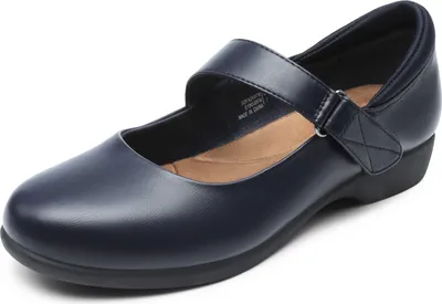 Produktbild von DREAM PAIRS Ballerinas Damen Remonte Schuhe Damen Trachtenschuhe 3D Insole Farbe: MARINE Größe:41