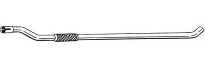 Produktbild von BOSAL Abgasrohr Auspuffrohr für FIAT PANDA (169) 956-135