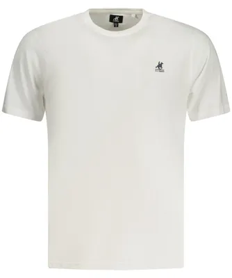 Produktbild von Weißes Herren T-Shirt mit Rundhals und Logo-Druck - Kurzarm Design