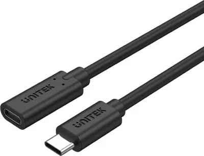 Obrázok produktu pre UNITEK C14086BK-1.5M, 5 m, USB C, USB C, USB 3.2 Gen 2 (3.1 Gen 2), 10 Gbit/s, Čierna