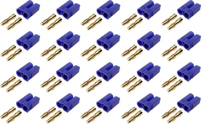 Produktbild von Reely 1399712 Akku Stecker EC5 vergoldet 20 St.
