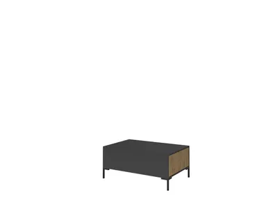Produktbild von Couchtisch 105 cm Schwarz Hellbraun JLR05