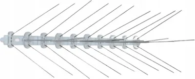 Obrázek produktu pro Třířadé hroty z nerezové oceli pro odhánění ptáků 1,25 m