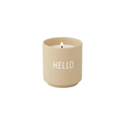 Produktbild von Design Letters - AJ Favourite Duftkerze, klein - HELLO