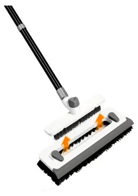 Produktbild von Multifunktionaler 3-in-1 Schrubber mit 140 cm Stiel