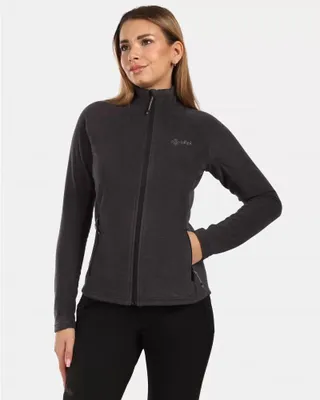 Productafbeelding van Dames fleece sweatshirt KILPI GLAMER-W ZL0210KI, zwart, maat: 38