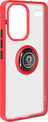Zdjęcie produktu dla Avizar, etui na telefon komórkowy z uchwytem na pierścień Xiaomi Redmi Note 13 Pro Plus, czerwony
