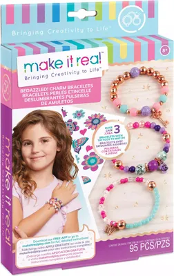 Produktbild von Make it Real MIR1202, Armbänder-Bastelset für Kinder, 8 Jahr(e), Kunststoff, Mehrfarbig