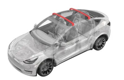 Obrázek produktu pro Střešní nosič TESLA Model Y 2022-