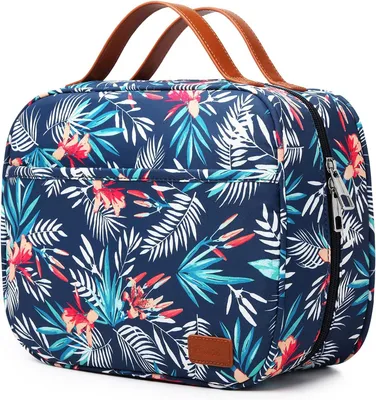 Produktbild von Hänge-Kulturtasche, große Kapazität, 4 Fächer, stabiler Haken, für Reisen