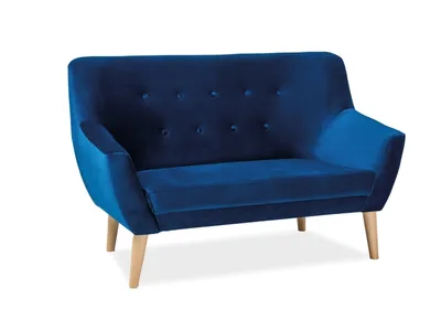 Zdjęcie produktu dla Sofa NORDIC 2 VELVET granatowa