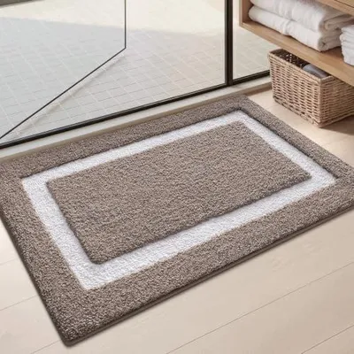Zdjęcie produktu dla Dywanik łazienkowy antypoślizgowy mikrofibra 60X90 cm miękkości