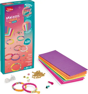 Productafbeelding van Maped 907407 Maped Creativ Navulset voor armbandenmachine BRACELETS
