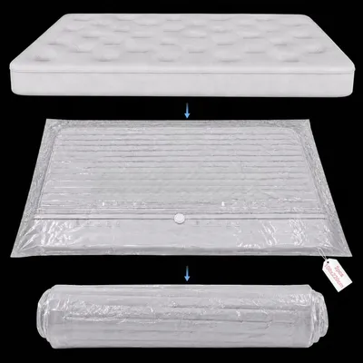 Zdjęcie produktu dla Worki próżniowe do przechowywania kołder, rozmiar XXL, 100 x 220 cm, zestaw 2 sztuki