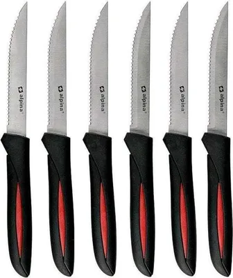 Produktbild von Alpina Steak-Messer - 22,8 cm - 6 Stück