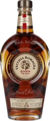 Image de Vecchia Romagna Riserva Tre Botti 1820 Brandy 40,8% Vol. 0,7l