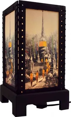 Produktbild von Deko-Leuchte SUKI, japanische Tischlampe, Stimmungsleuchte