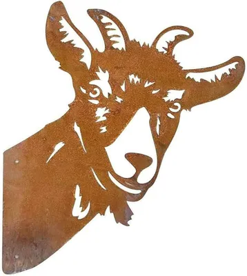 Image de Figurine de moutons en métal pour jardin, avec une finition patinée, résistante aux intempéries, idéale pour le jardin et l'extérieur