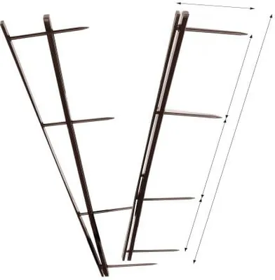 Productafbeelding van GBC Bindstrip/Bindkam VeloBind, DIN A4, wit