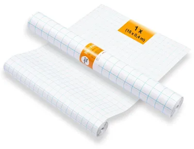 Produktbild von perfect line Buchschutzfolie 15 m x 40 cm selbstklebend glasklar 60 my PP Buchfolie
