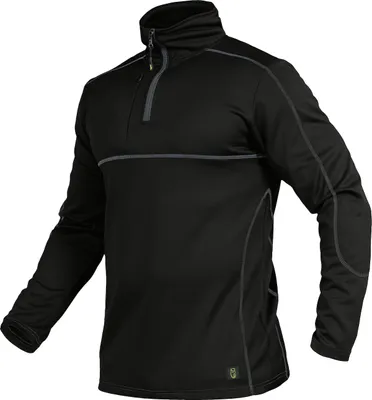 Produktbild von Leibwächter Flex-Line, Langarmshirt schwarz/grau FLEXF25