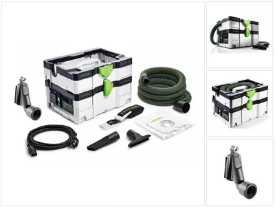 Zdjęcie produktu dla Odkurzacz mobilny Festool CTL SYS Cleantec 4,5 l klasa pyłowa L ( 575279 ) + pas nośny, dysze, wąż ssący