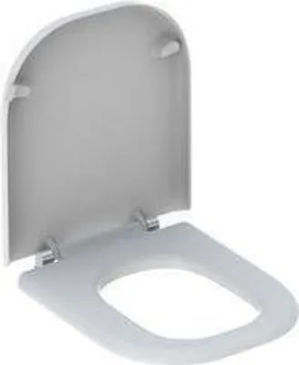 Produktbild von Keramag WC Sitz passt nur zu Dejuna Scharniere: Edelstahl, weiß(alpin), 572800000