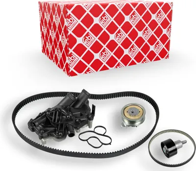 Produktbild von FEBI BILSTEIN 172706 Zahnriemensatz + Wasserpumpe für VW Golf VII Schrägheck (5G1, BQ1, BE1, BE2) Polo Schrägheck (6R1, 6C1) für SKODA für AUDI