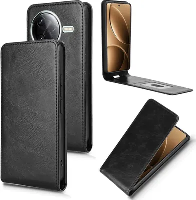 Obrázok produktu pre Flipové puzdro pre Xiaomi Poco F7 Pro 5G / F7 Ultra Magnetické umelé kože Čierna