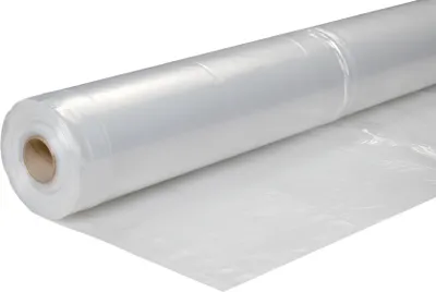 Produktbild von Baufolie T200 Transparent 300 cm breit - Pro Rolle 50 m