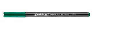 Produktbild von Edding 4-1300004, Medium, 1 Farben, Grün, Rundspitze, 2 mm, 2 mm