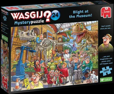 Produktbild von Wasgij Mystery 24  - Blight at the Museum! - 1000 Teile