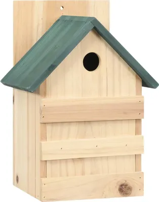 Immagine prodotto di vidaXL Casette per uccelli 4 pezzi 23x19x33 cm in legno di abete