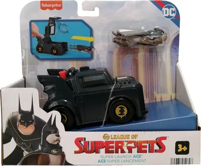 Obrázek produktu pro Fisher Price League Super Pets Ace Batmobil HGL19