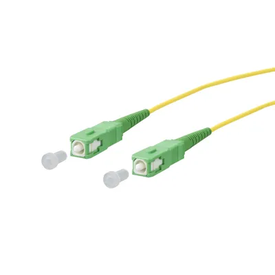 Image de Câble patch METZ CONNECT OpDAT, SC-S APC/SC-S APC OS2, 2 m