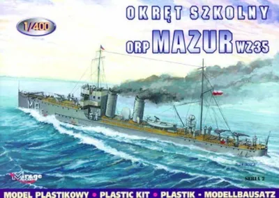 Produktbild von Mirage Hobby Torpedoboot Mazur 1935  4040021